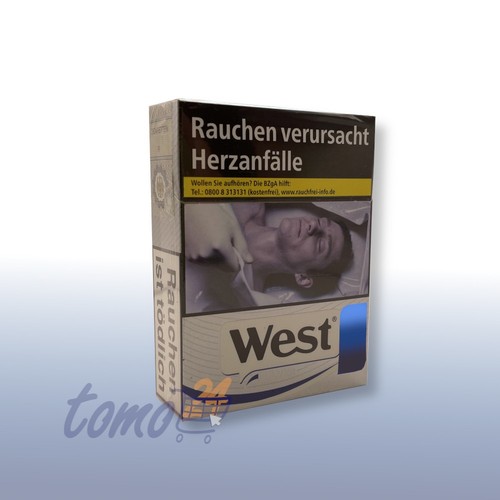 West silver zigaretten 44 - zigaretten, 6x