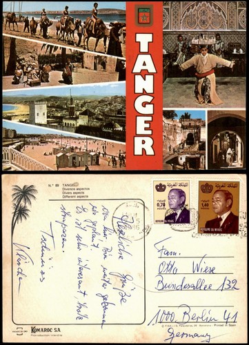 Postcard tanger diversos - tanger,