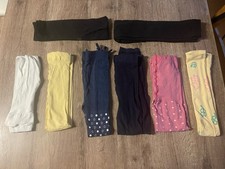 Strumpfhosen dünn Ohne Fuß Kinder Gr. 122/128 8 Stück bunt