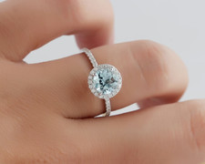 Natürlich Aquamarin Edelstein