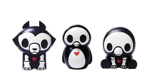 Skelanimals pvc minifigur - skelanimals, box