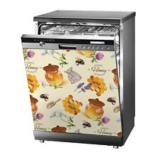 Aufkleber sticker für spülmaschine geschirrspüler Honig Bienen Pflaster