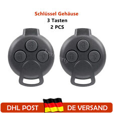 2X 3Tasten Schlüssel Fernbedienung Gehäuse für Smart 451 ForTwo ForFour Roadstar