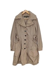 CREENSTONE Regenmantel Damen Mantel Gr. DE 34 creme Casual-Look