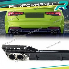 Heckdiffusor schwarz Chrom