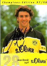Original Autogramm Jovan Kirovski BVB Dortmund /// Autograph signiert signed sig