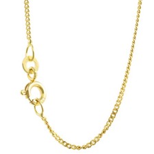 1,2 mm 333 -8 Karat Gold Halskette Panzerkette massiv Gold hochwertige Goldkette