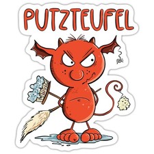 Putzteufel Putzen Hausarbeit