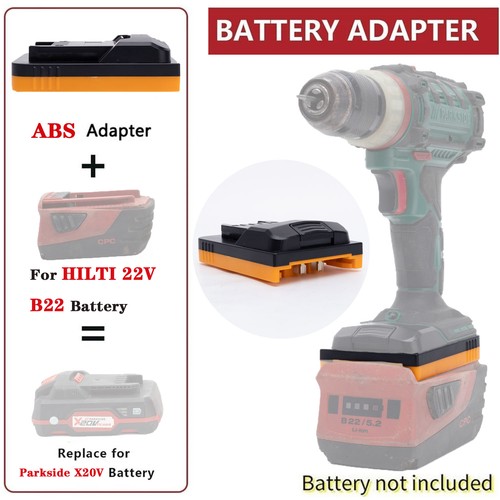 Abs akku adapter für - für, hilti