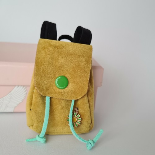 Genähten miniatur rucksack - genähten,