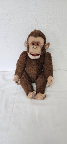 Altes plüschtier affe - altes,