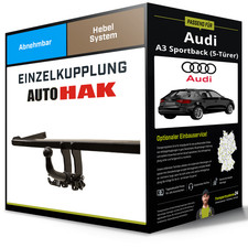 Abnehmbare anhängerkupplung - abnehmbare,