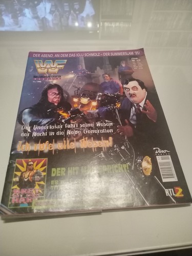 Wwf magazin undertaker - magazin, 11/95