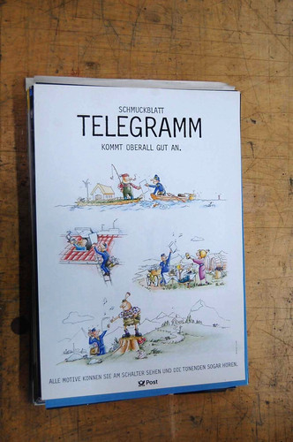 Plakat post schmuckblatt - post,