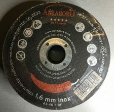 Abverkauf 25x Premium INOX-Trennscheiben Ø 125 x 1,6 mm Edelstahl VA Stahl