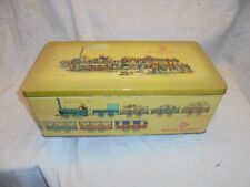 groß Blechdose Marke Teekanne seit 1882 Tee, Eisenbahn 