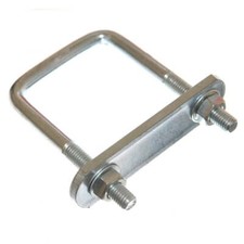 2x U-Bügel + Gegenplatte 63mm