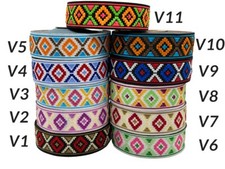 1m Borte Gewebt/Webband