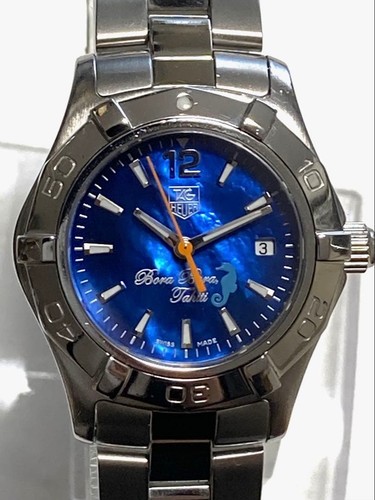 Tag heuer aquaracer blue dial - tag,