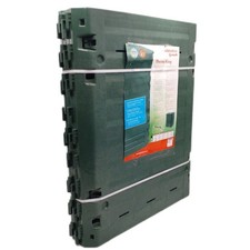 A Komposter Thermo King Kompostbehälter 400 Liter Gartenabfall umweltfreundlich 