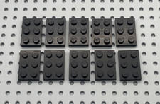 LEGO® 10x Platte Bauplatte 2x3 flach 3021 schwarz