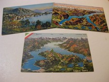 3 alte AKs, Comer See, Lago di Como, Italien, Lecco, Chasso, Menaggio