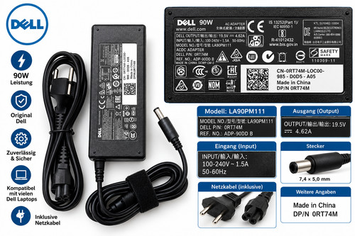 Original dell 90w netzteil - dell,