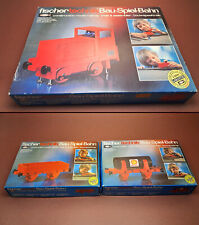 NEU: fischertechnik Bau-Spiel-Bahn Diesel-Lok , Niederbordwagen , Tankwagen