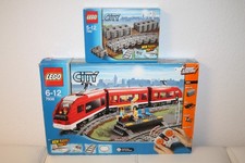 LEGO City 7938 Elektrischer Passagierzug + 7499 Flexible Schienen  , vollständig