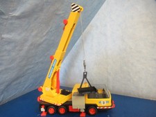 Transport Union gelber Mobilkran Kran  City Action Bau Baustelle Playmobil 8917