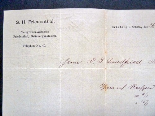 Grünberg schlesien 1897 - grÜnberg/schlesien,