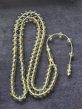 99  Perlen Kette Bernstein Gebetskette Kehribar Tesbih Misbah Subha Islam Koran