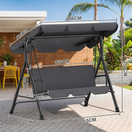 Sitzer gartenschaukel mit - 3-sitzer,