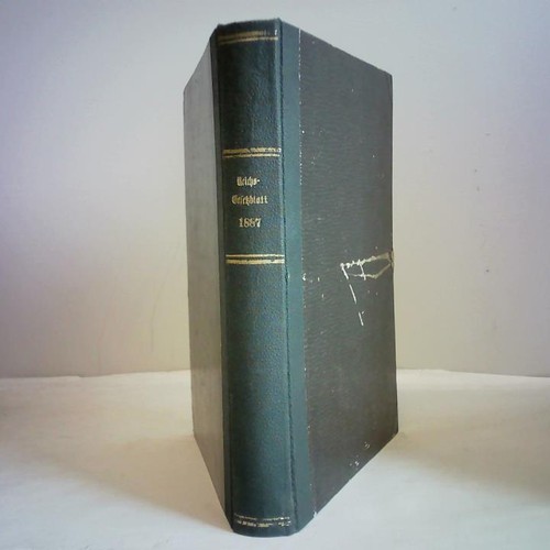 Reichs gesetzblatt 1887 - reichs-,