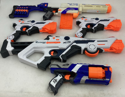 Nerf gun konvolut laser - gun, ops
