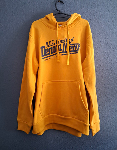 Identic herren hoodie gelb - hoodie, xl