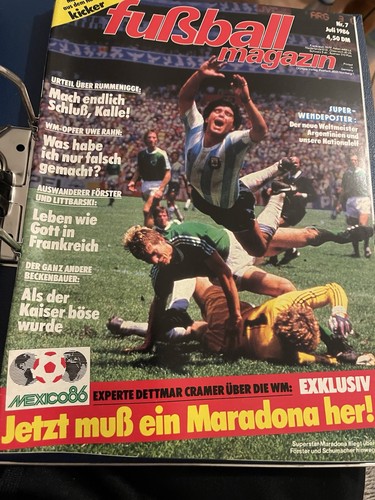 Kicker heft sammlung - heft, 1986