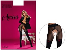 Strumpfhosen mit einem Loch im