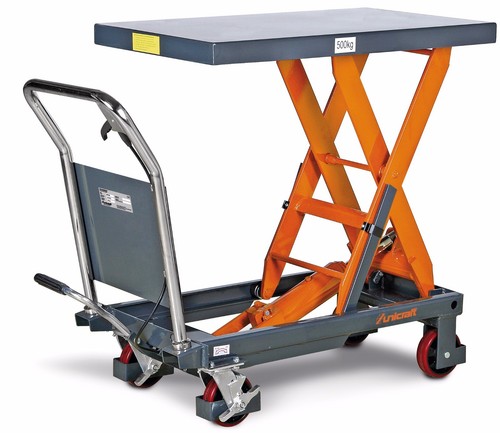 Fahrbarer scheren hubtisch - fahrbarer, scheren-hubtisch