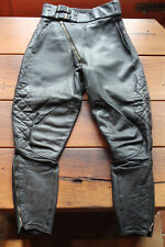 fineleders / ERDMANN made - schwere vintage Lederbreeches in H 46 !