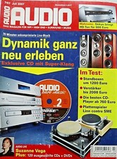 AUDIO 7/07,   FOCUS CHORUS 726V, HECO CELAN 500, KEF IQ 9, ELETROCOMPANIET PI 1,