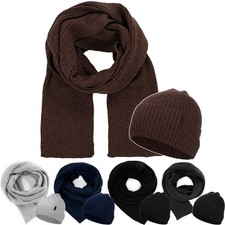 Herren Mütze mit Schal