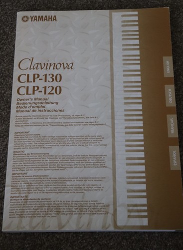 Yamaha clavinova clp - yamaha,
