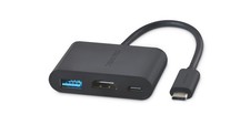 TRONIC® USB-C Adapter Sortiment mit USB Typ A 3.0 HDMI/ USB Typ C PD Anschlüssen