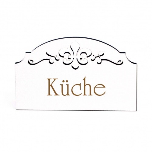 Küche schild holz - küche,