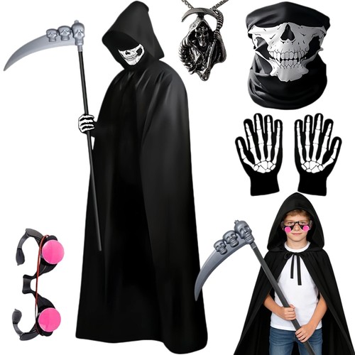 Sensenmann kostüm halloween - sensenmann,