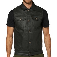 Rokker Herren Jeansweste Club