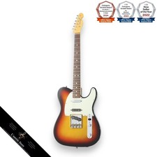 Fender American Pro II Telecaster Maple Griffbrett Miami Blue Gitarre