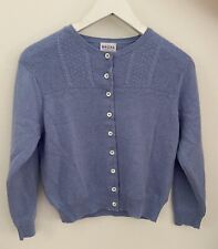 !!Schnäppchen!! Brora Cashmere Strickjacke Mädchen 11-12 Jahre 152cm fast Neu