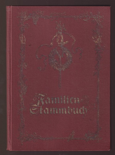 Familienstammbuch stammbuch - familienstammbuch,